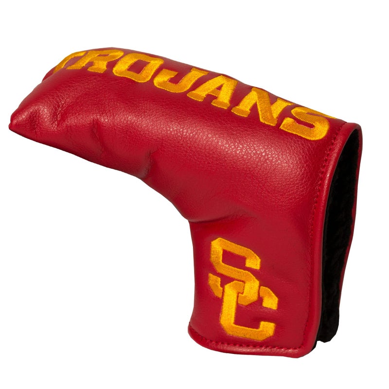 غطاء مضرب جولف قديم لفريق جولف NCAA USC Trojans بتصميم ملائم، يناسب سكوتي كاميرون، تايلورميد، أوديسي، تايتليست، بينغ، وكالواي